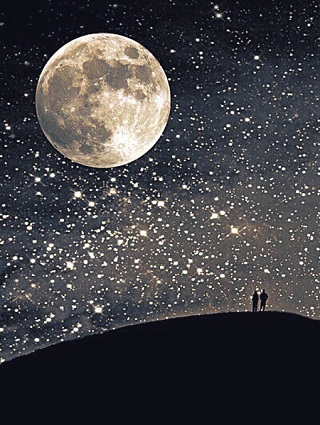 lune et les etoiles - Copie